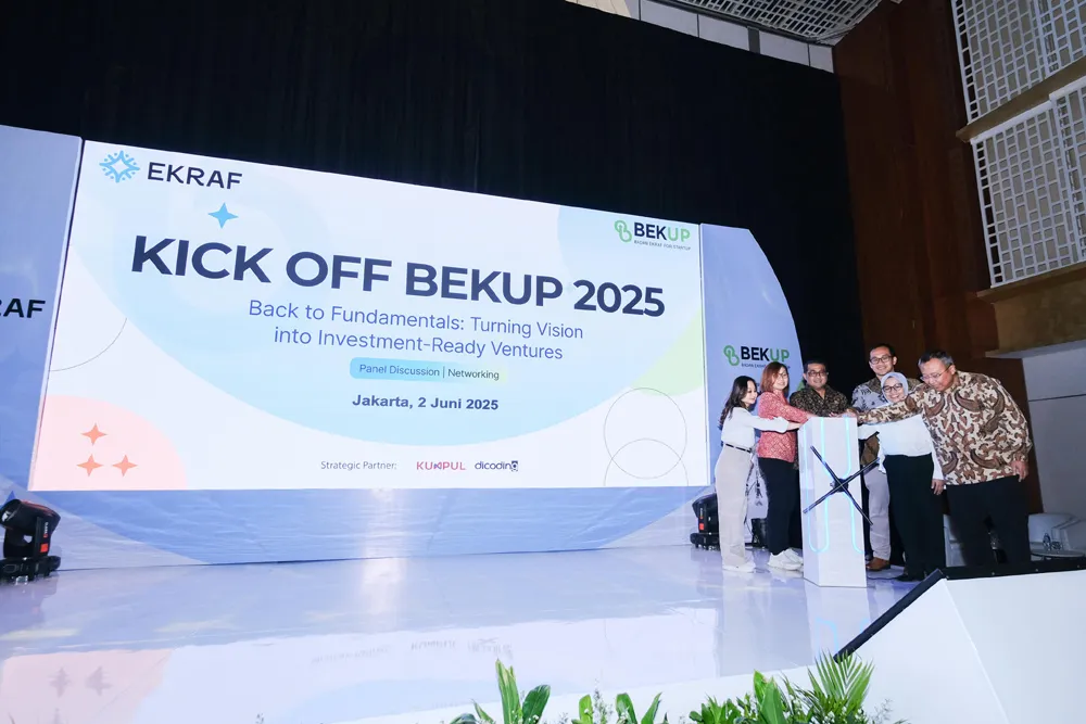 Menteri Ekraf Luncurkan BEKUP 2025 untuk Dorong Inovasi Startup dan Ciptakan Lapangan Kerja