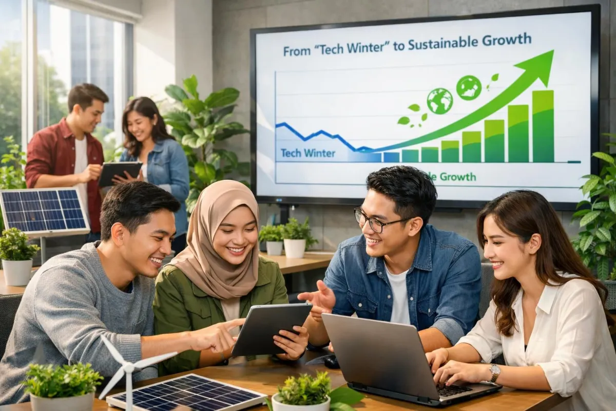 Strategi Baru Startup Indonesia: Dari Pertumbuhan Agresif ke Bisnis Berkelanjutan