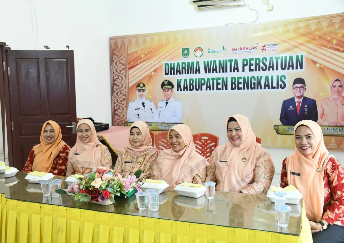 DWP Bengkalis Ikuti Webinar Se-Riau Sambut Ramadhan