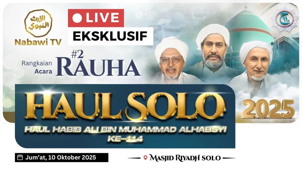 Jadwal Lengkap Haul Solo 2025: 9-13 Oktober