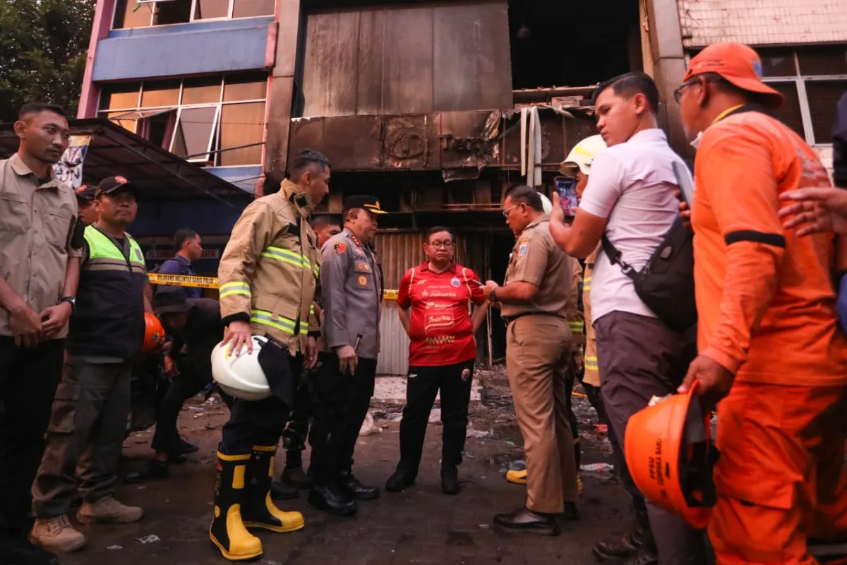 Gubernur Pramono Tanggapi Kebakaran di PT Terra Drone: Pemprov DKI Tanggung Biaya Pemakaman Korban