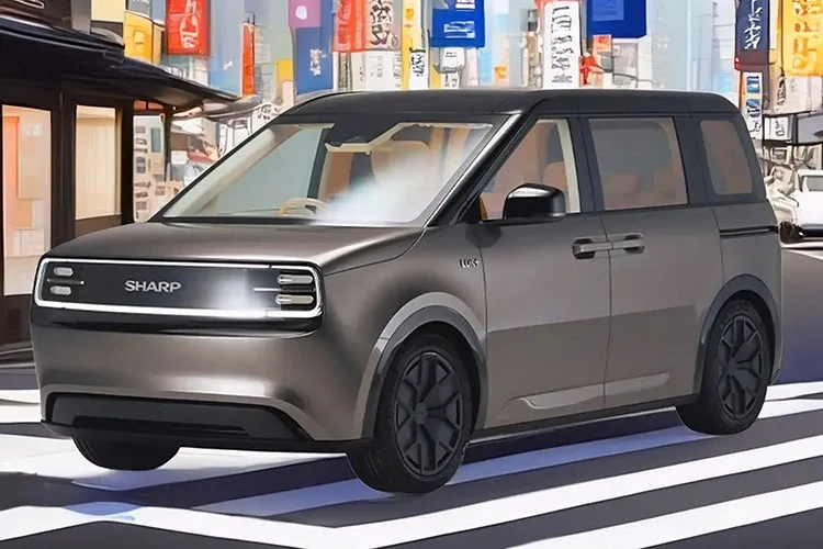 Sharp Luncurkan Mobil Listrik Pertama dengan Interior Mewah