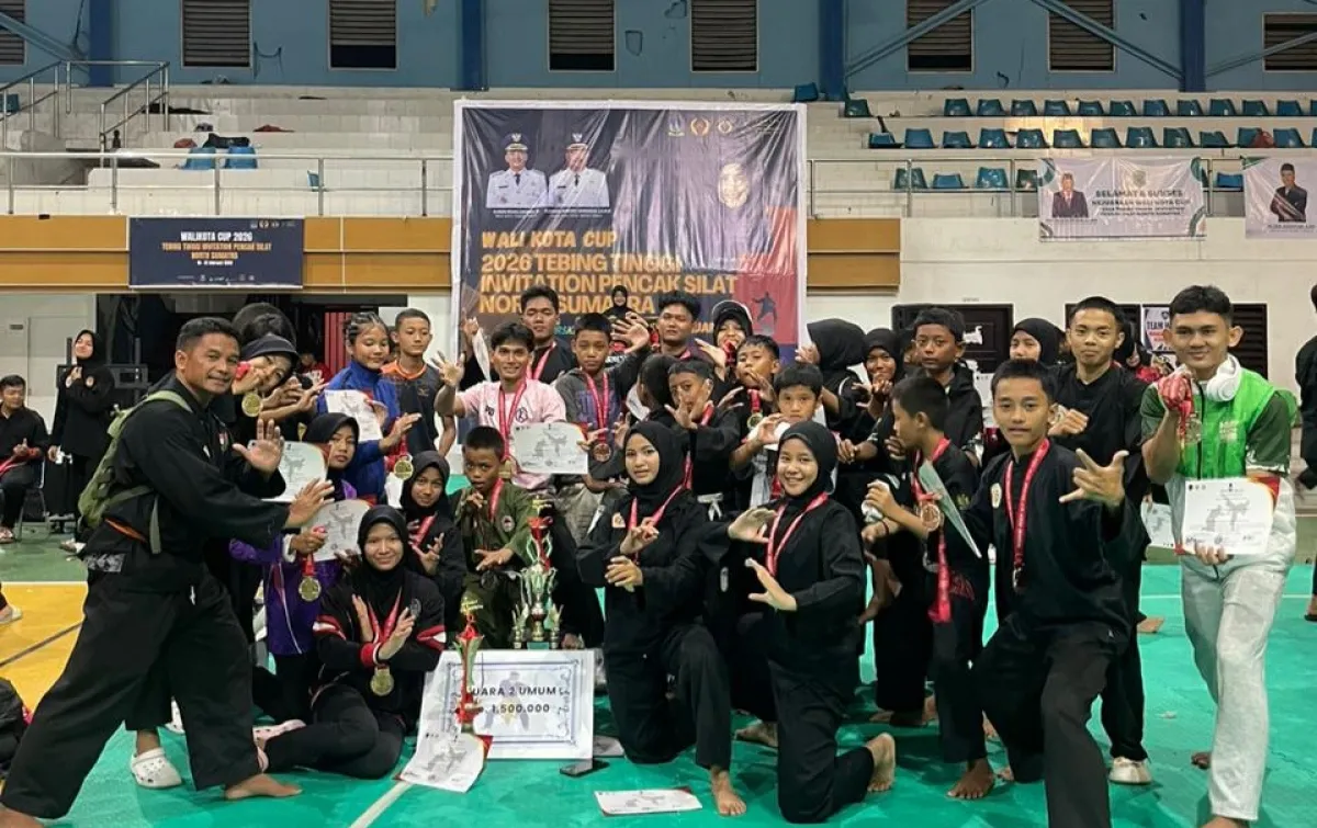 Asahan Sabet 12 Medali di Kejuaraan Pencak Silat Piala Wali Kota Tebing Tinggi