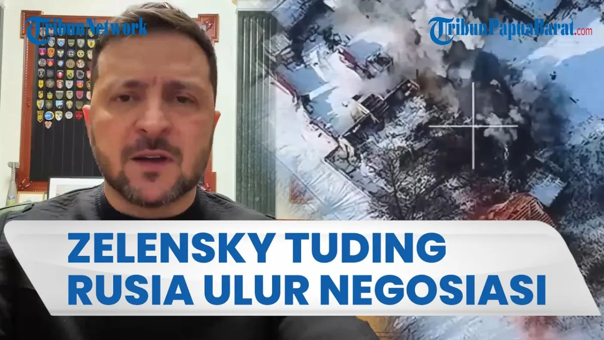 Zelensky Tuduh Rusia Ulur Waktu Negosiasi, Trump Sebut Perang Tidak Adil