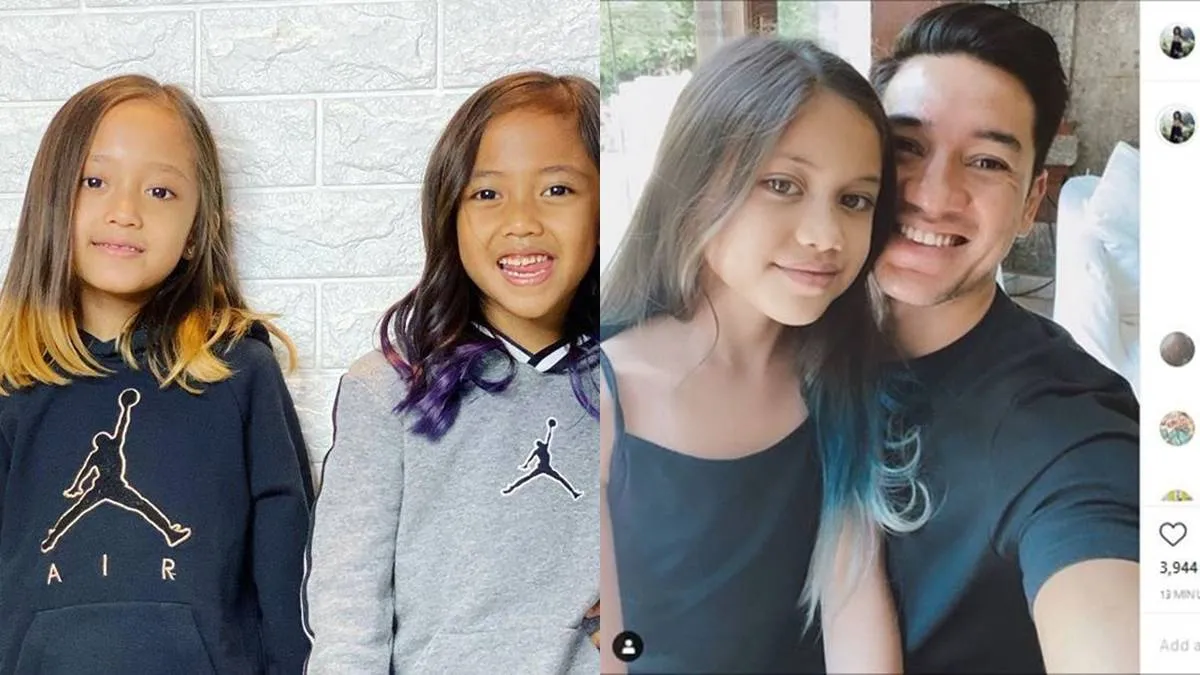 5 Anak Artis yang Diberi Kebebasan Mewarnai Rambut Sejak Dini
