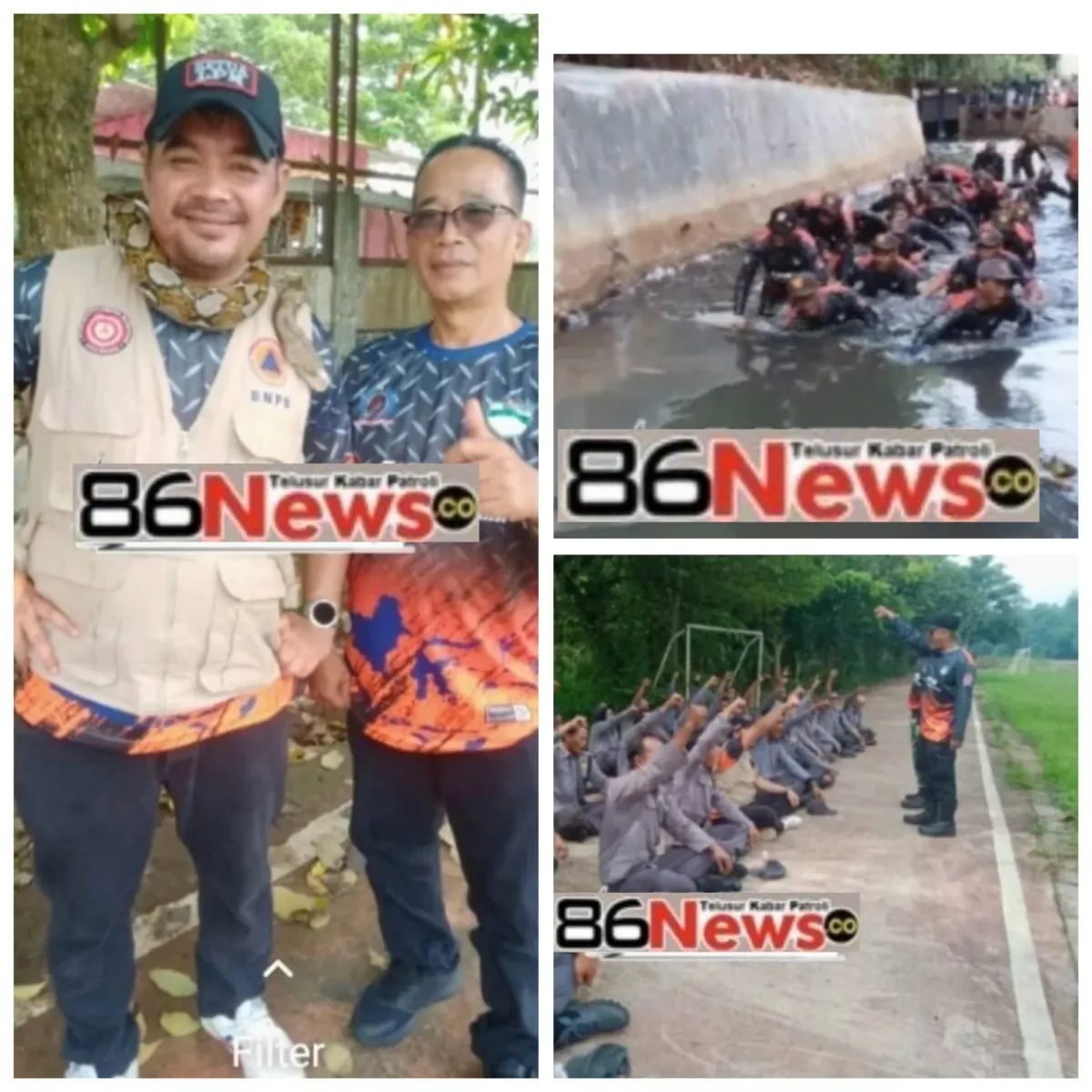 LPM Ciketing Udik Bentuk Tim Relawan Rescue Setelah Pelatihan Penyelamatan