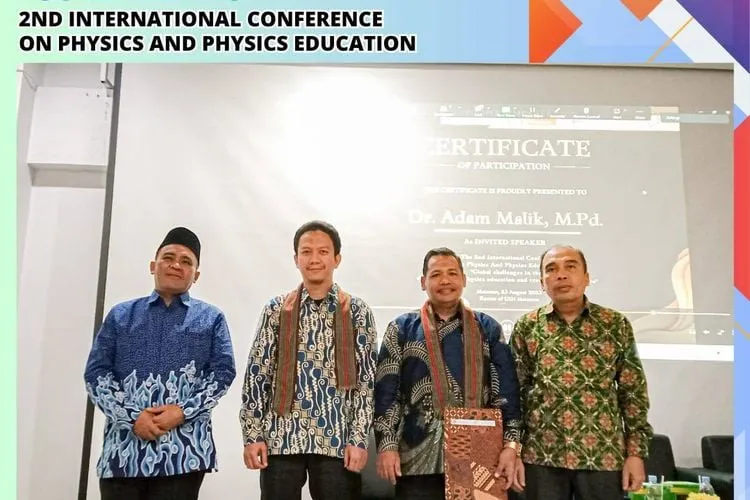ICONPHYEDU 2023: Konferensi Internasional Pendidikan Fisika Dihadiri Tiga Negara