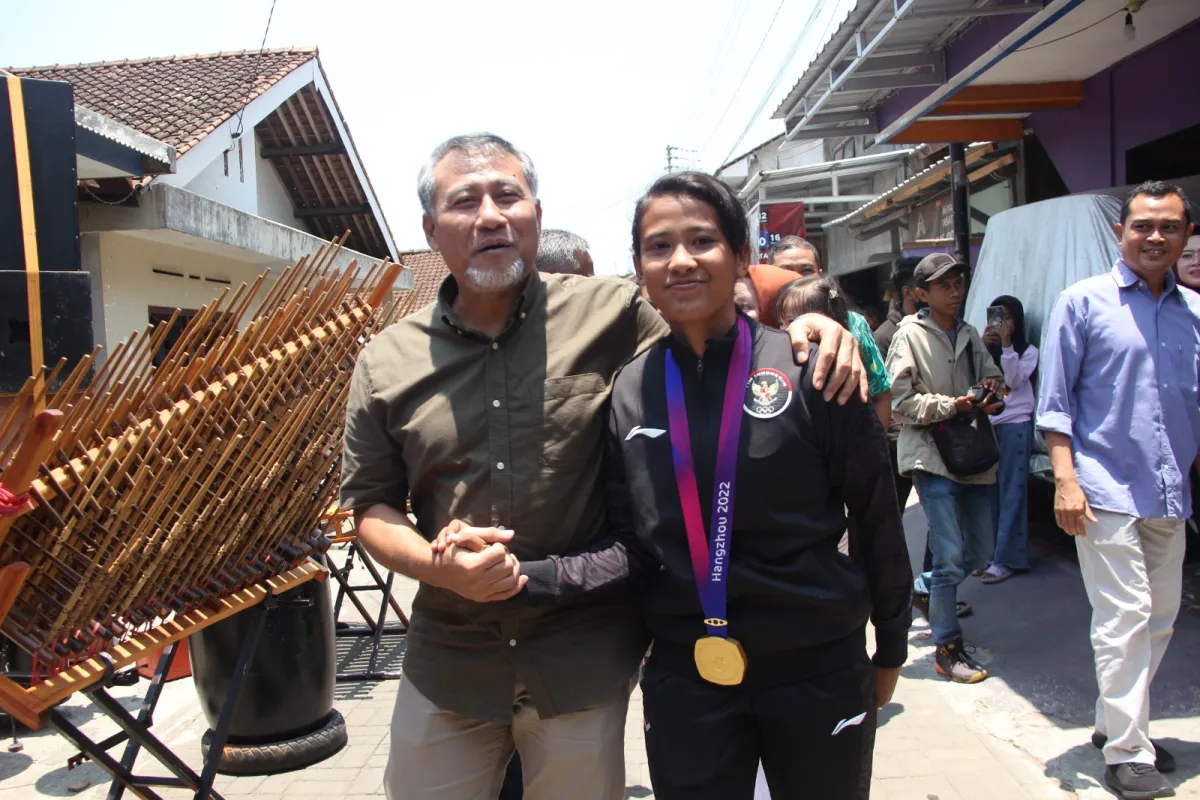 Amellya Nur Sifa, Atlet Temanggung Peraih Emas Asian Games, Disambut Hangat Pj Bupati
