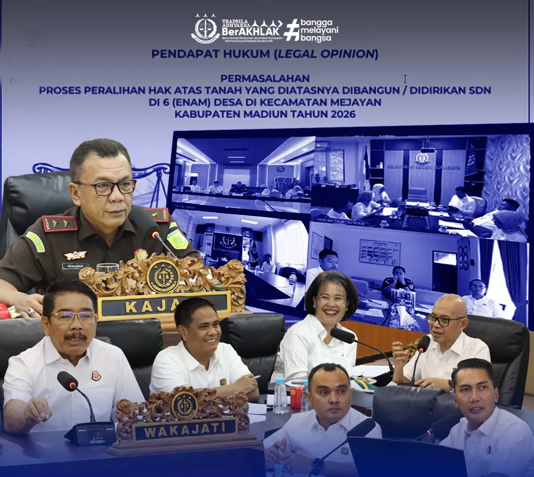 Kajati Jatim Pimpin Ekspose Legal Opinion untuk Penguatan Kebijakan Publik