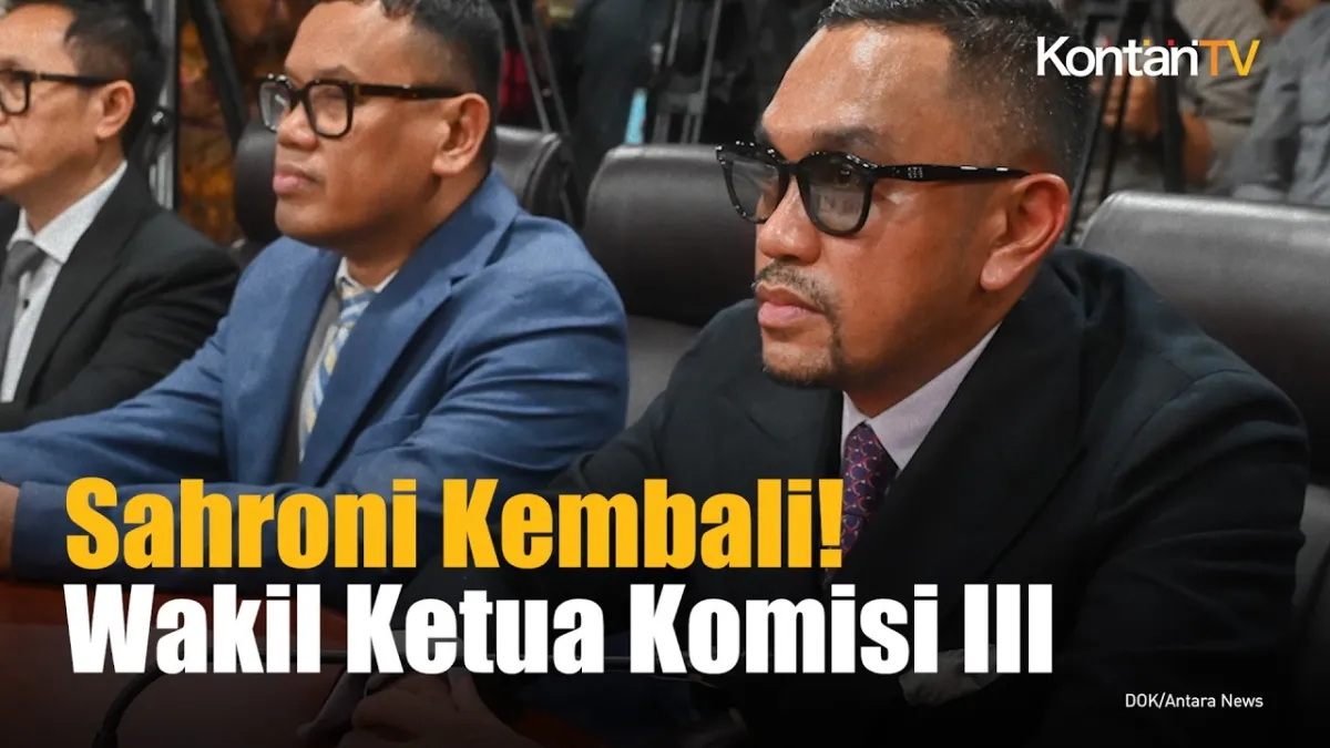 Sahroni Kembali Pimpin DPR Setelah Sanksi MKD