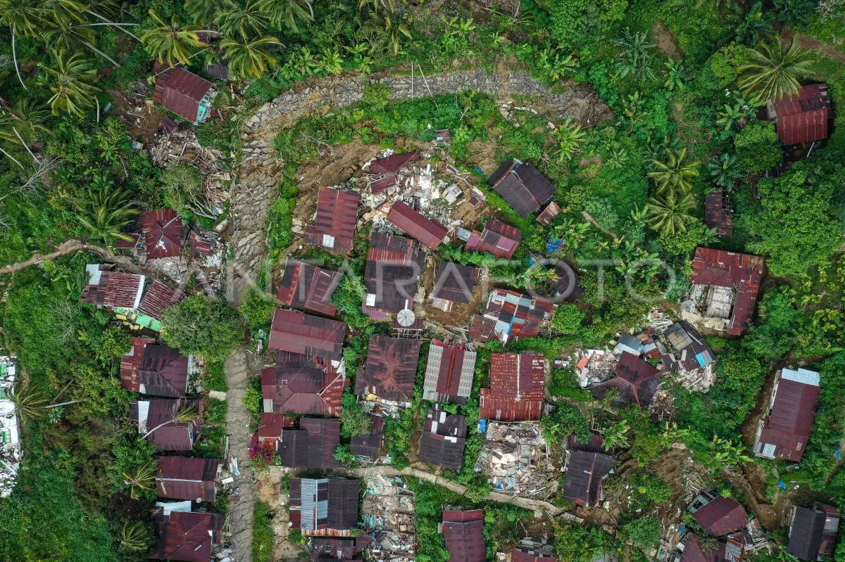 Pemerintah Relokasi 186 KK dari Desa Terdampak Tanah Bergerak di Tapsel