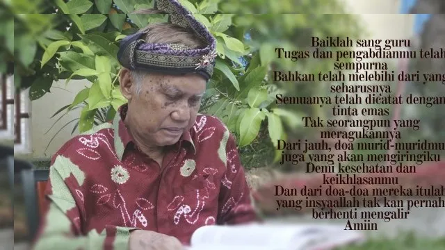 Husnu Abadi Membacakan Puisi Secara Daring dalam Memperingati Milad Prof Dr Solly Lubis