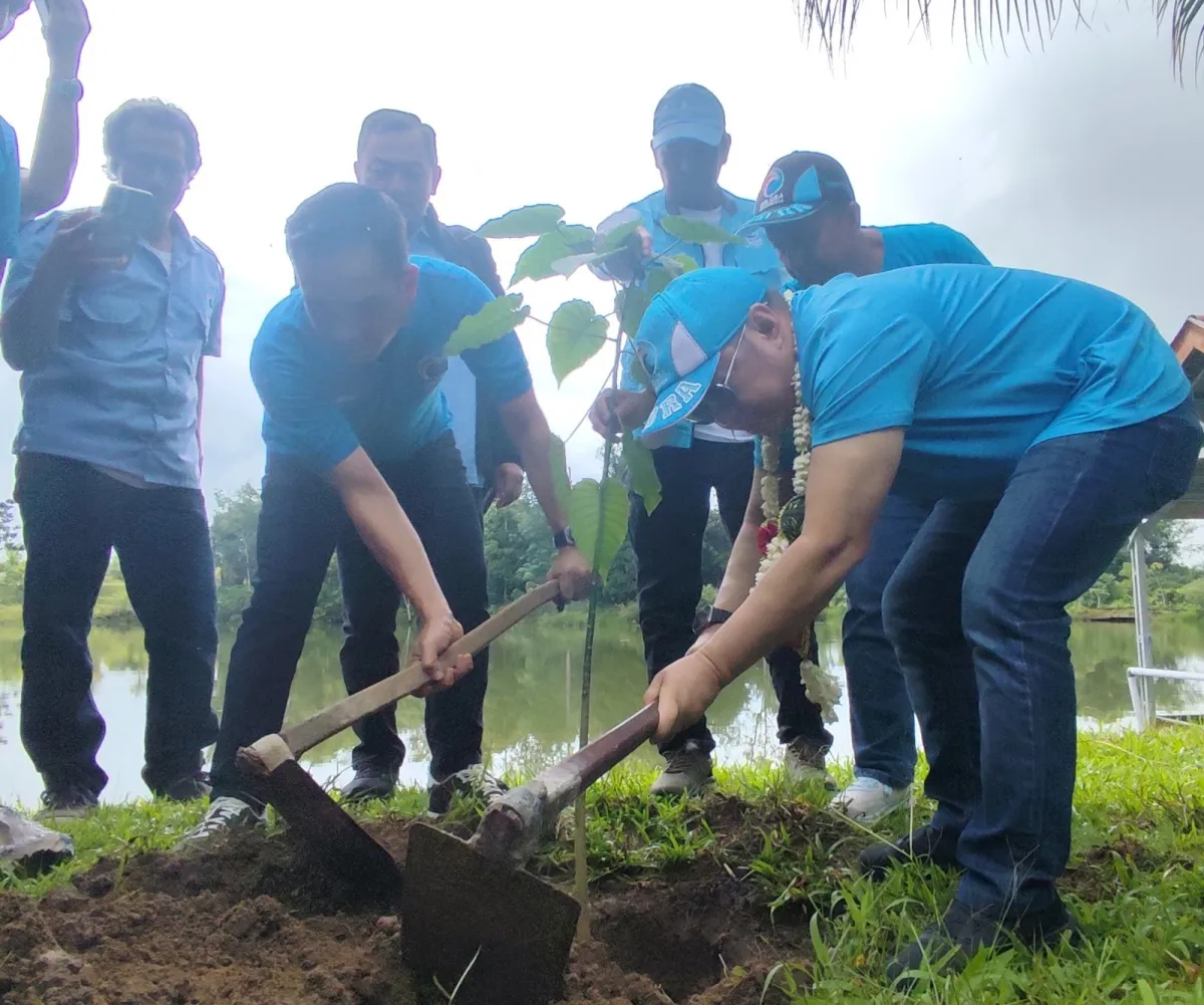 Partai Gelora Rayakan HUT ke-6 dengan Aksi Tanam Pohon untuk Lingkungan