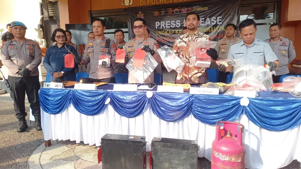 Polres Buleleng Ungkap 18 Kasus Kriminal, Termasuk Dua Pelaku Anak