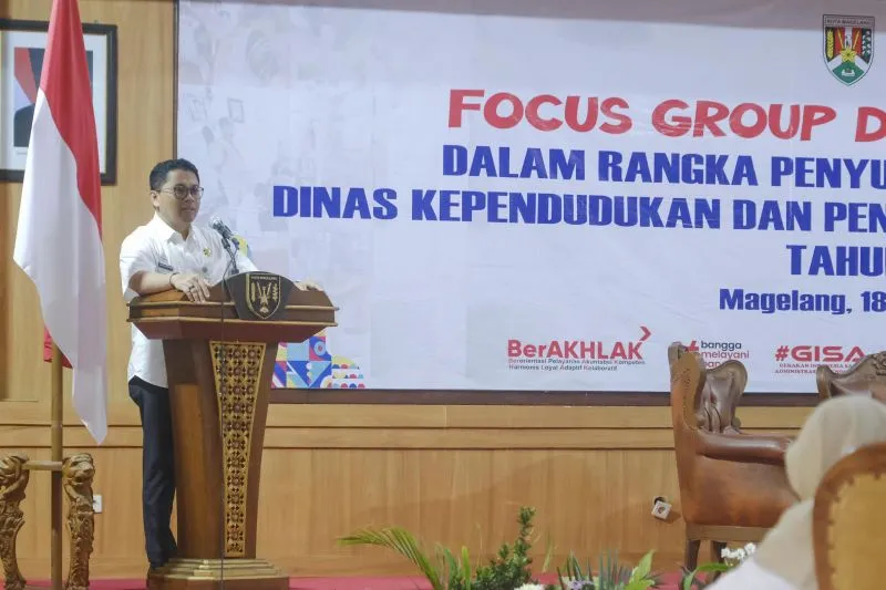 Disdukcapil Magelang Tingkatkan Kualitas Data dan Pelayanan Digital Menuju Wilayah Birokrasi Bersih
