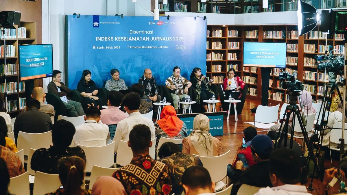Indeks Keselamatan Jurnalis 2025 Alami Penurunan, Praktik Swasensor Menguat