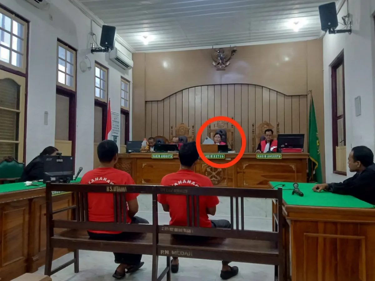 Hakim PN Medan Berikan Teguran kepada Wartawan Saat Sidang