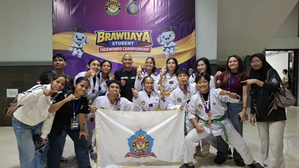 Atlet Taekwondo Unikama Raih 13 Medali di Brawijaya Student Championship 2026
