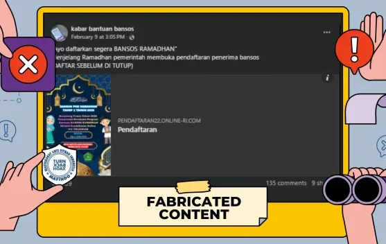 Waspada Hoaks: Tautan Pendaftaran Bansos Ramadan 2026 Palsu