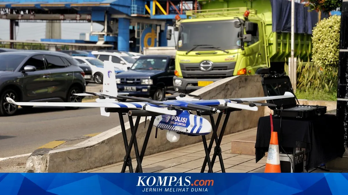 Korlantas Siapkan Drone untuk Pantau Arus Mudik Lebaran 2026