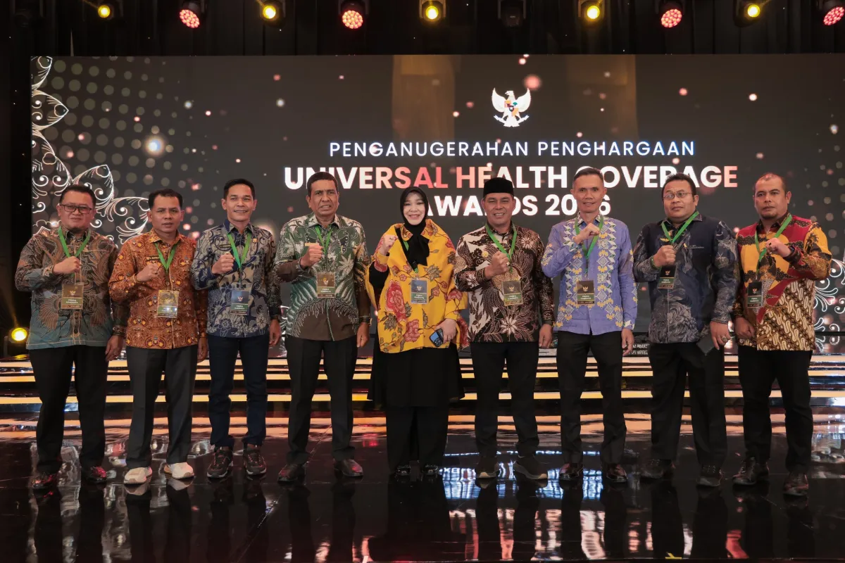 Sabang Terima UHC Award atas Upaya Jaminan Kesehatan