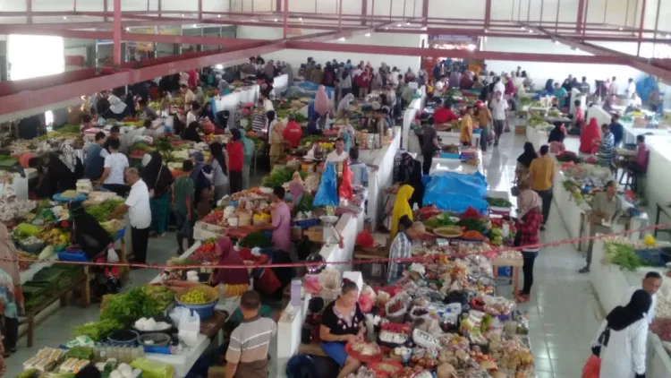 91,75% Pasar Rakyat di Sumatra Kembali Beroperasi Pascabencana