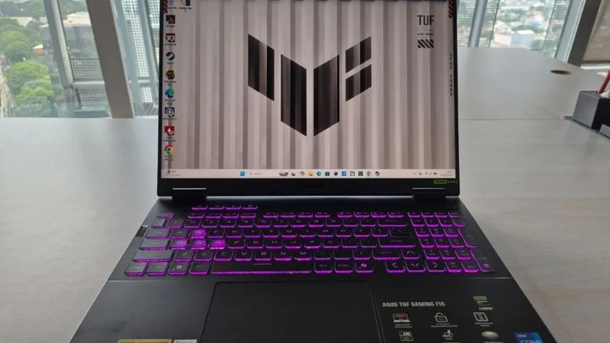 ASUS TUF Gaming F16: Laptop Tipis untuk Gaming dan Komputasi AI