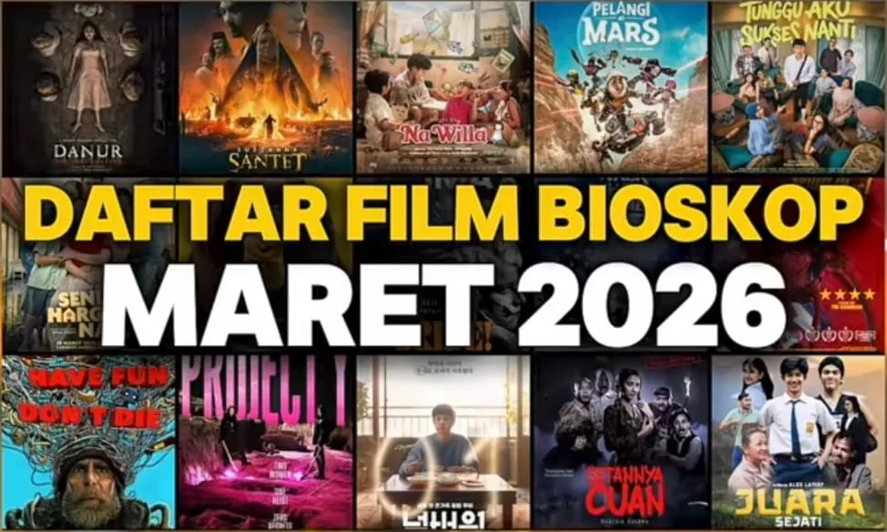 15 Film Seru Tayang di Bioskop Indonesia Maret 2026