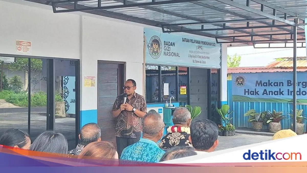 Stafsus Kemenkumham Tinjau Program Makan Bergizi Gratis untuk Anak di Bali