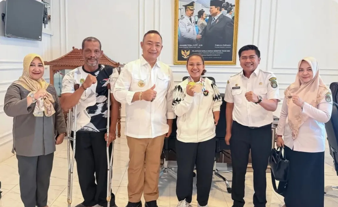 Bupati Ketapang Berikan Apresiasi pada Atlet Paralympic Peraih Medali Asean Para Games