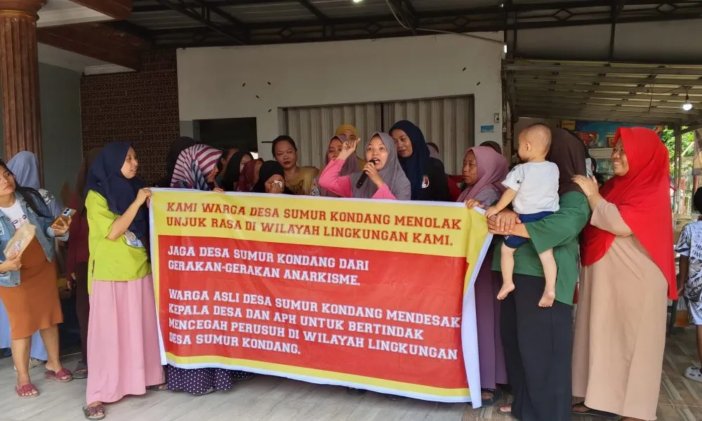 Warga Kampung Karangjati Tolak Aksi Unjuk Rasa di PT MIM