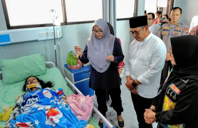 Wali Kota Batu Pastikan Biaya Perawatan Korban Laka Truk Maut Ditanggung Pemerintah