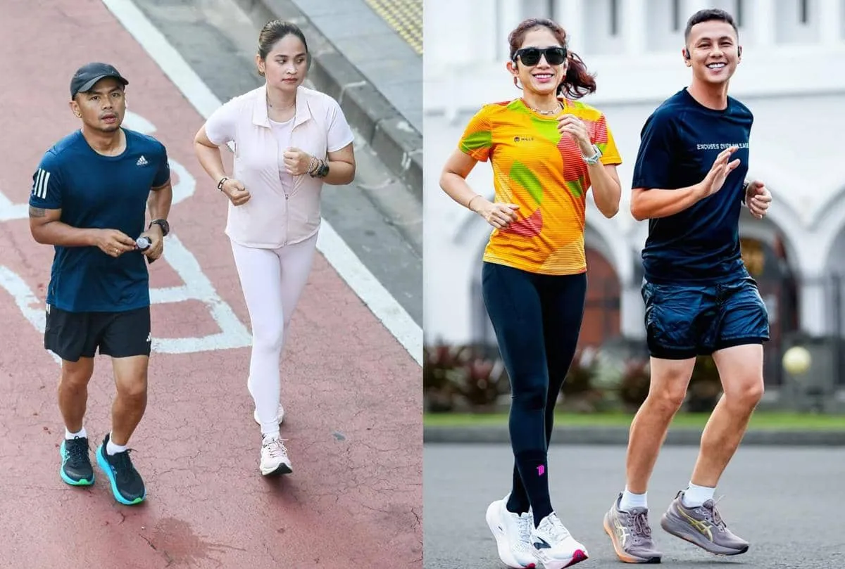 Kompaknya Pasangan Seleb Berolahraga: Lari Bareng untuk Kesehatan dan Kebersamaan