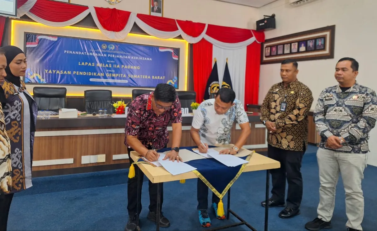 Yayasan Gempita dan Lapas Padang Kolaborasi Wujudkan Pendidikan Kesetaraan bagi Narapidana