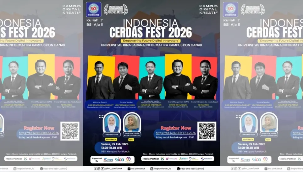 Indonesia Cerdas Fest 2026: Membangun Inovator Digital di UBSI Pontianak