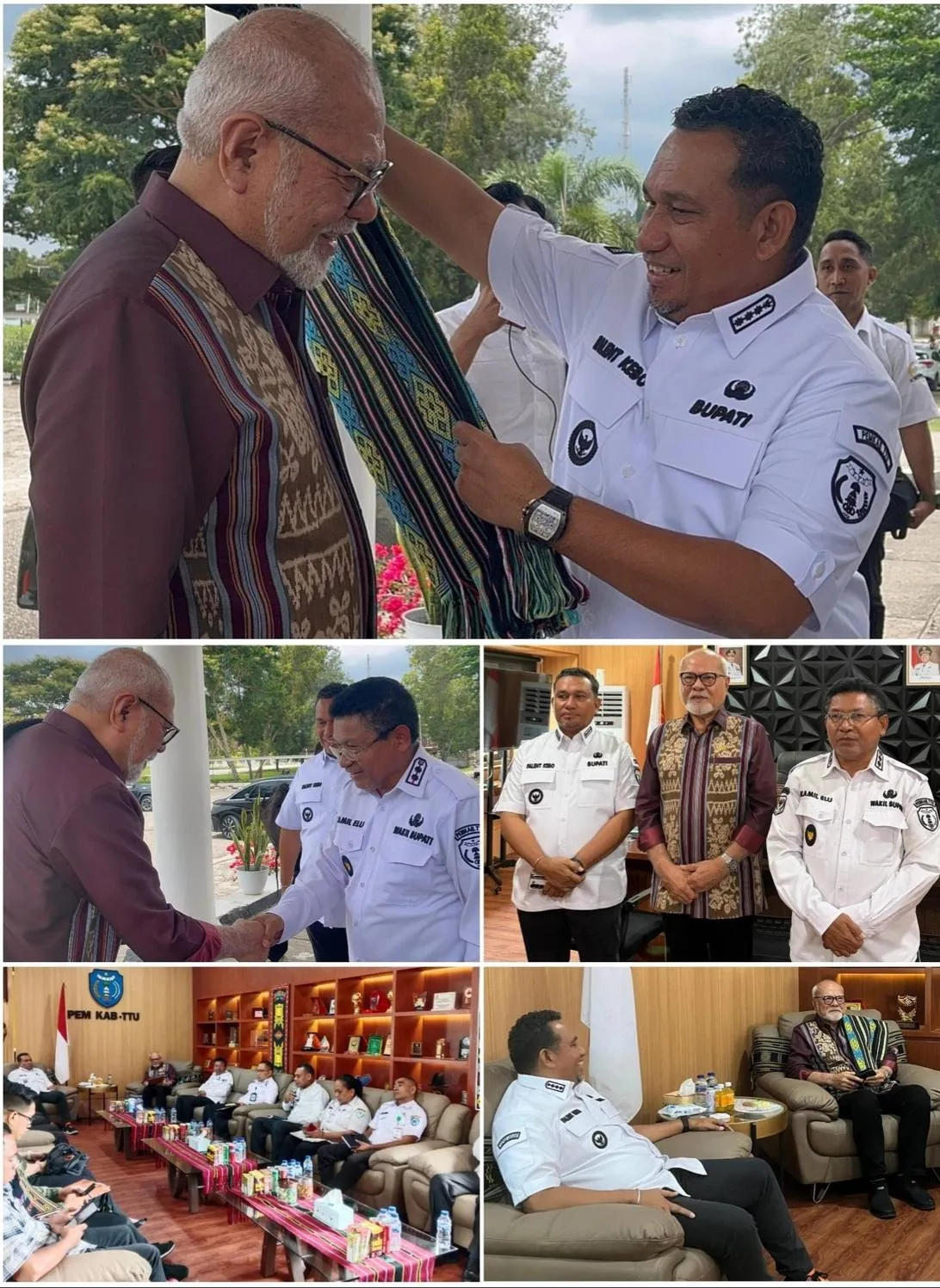 Bupati TTU Bahas Isu Pendidikan dan Kesehatan dengan DPD RI