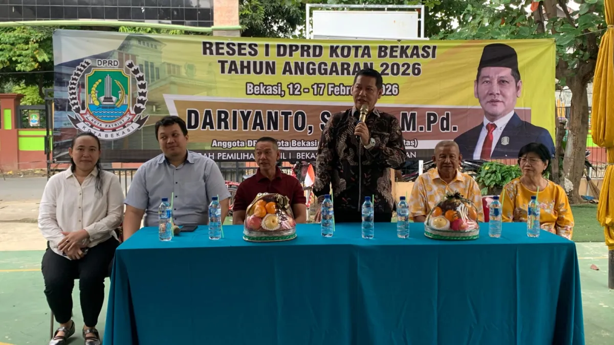 Dariyanto Mendengarkan Aspirasi Warga Bekasi Jaya, Fokus Utama Penanganan Banjir
