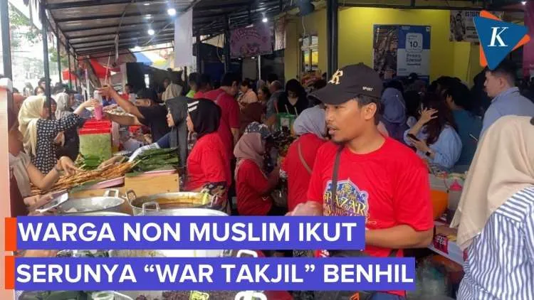 Pasar Takjil Benhil Menjadi Daya Tarik Kuliner Bagi Warga Non-Muslim