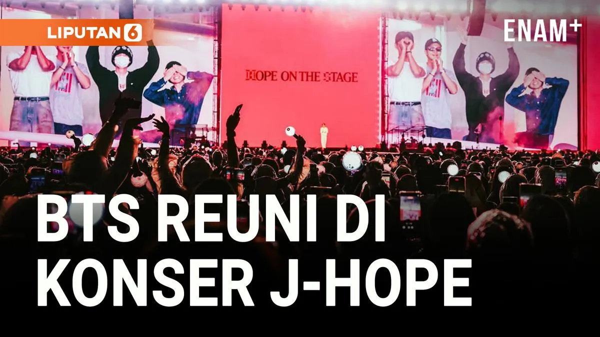 BTS Hadir Meriahkan Konser J-Hope, ARMY Bersorak