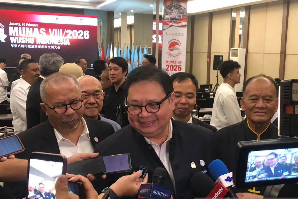 Airlangga Hartarto Kembali Pimpin Wushu, Fokus Menuju Olimpiade 2032