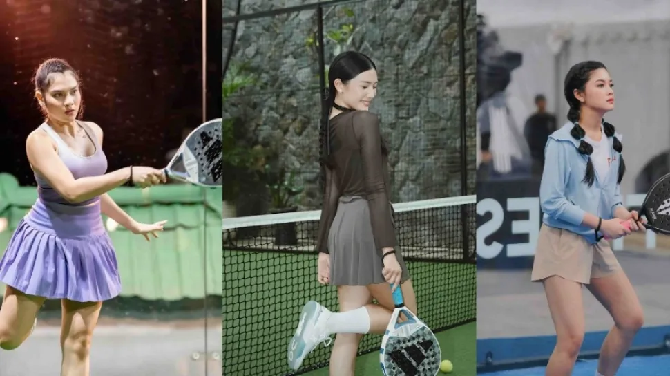 5 Gaya Outfit Selebritas untuk Olahraga Padel yang Modis dan Nyaman