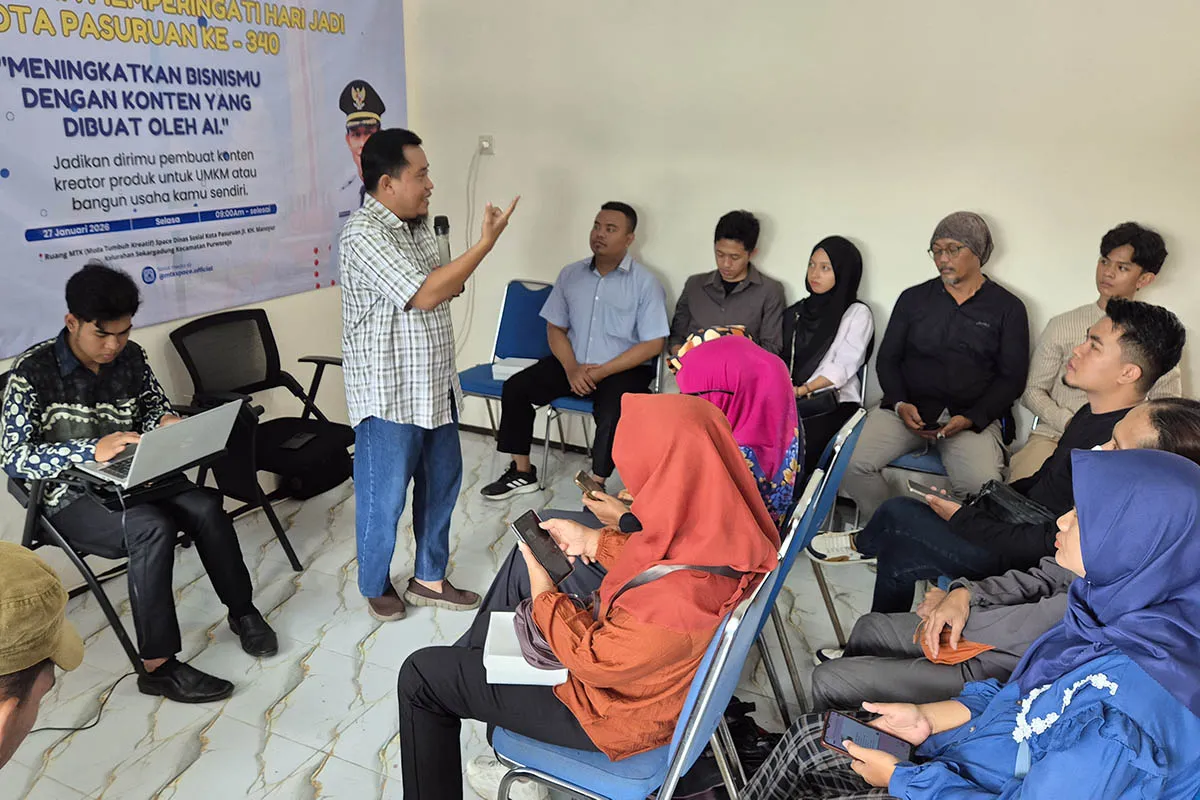 Ruang Kreatif Pemuda Pasuruan Dukung Pemberdayaan dan Empati Sosial
