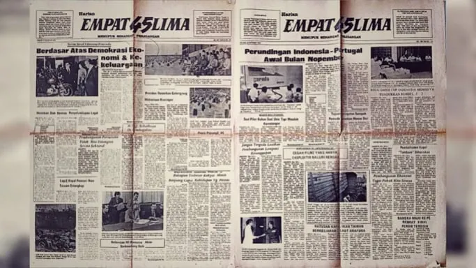Jejak Nasionalisme dalam Harian Empat Lima di Era Orde Baru