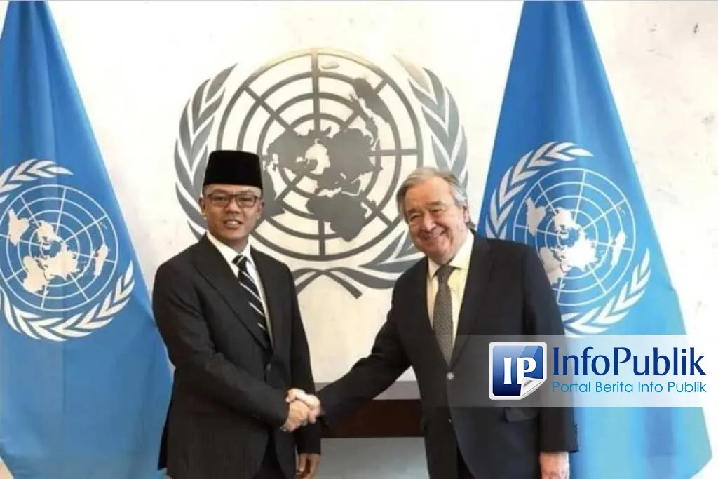 Menlu RI Diskusikan Upaya Perdamaian Palestina dan Agenda Board of Peace dengan Sekjen PBB