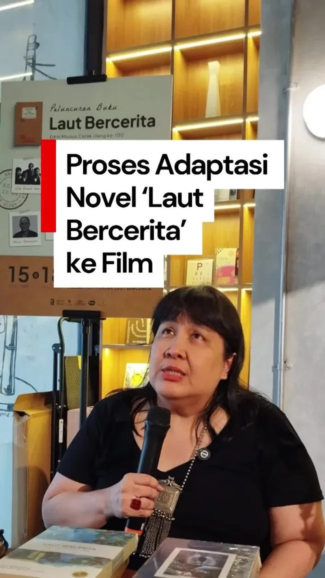 Leila S. Chudori Jelaskan Adaptasi Novel 'Laut Bercerita' ke Film
