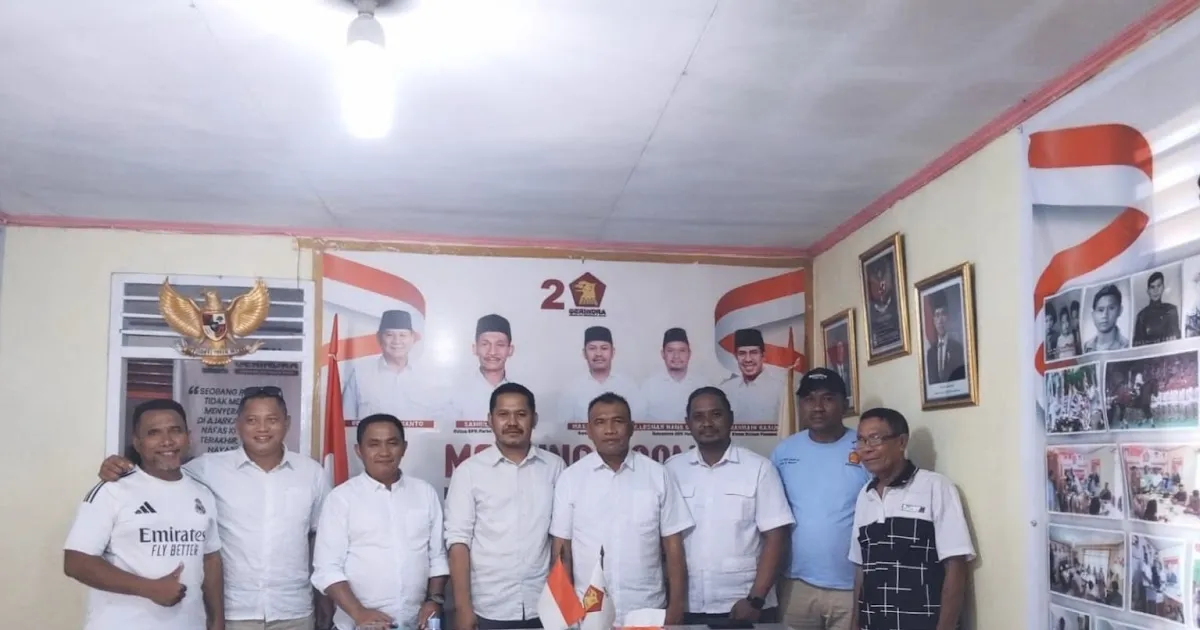 Mislan Syarif Dorong Gerindra Halsel Sukseskan Program Prabowo