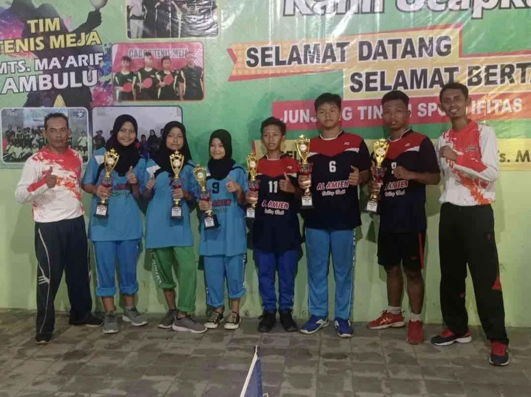 Afifa, Bintang Muda Tenis Meja dari Ambulu dengan Impian Besar