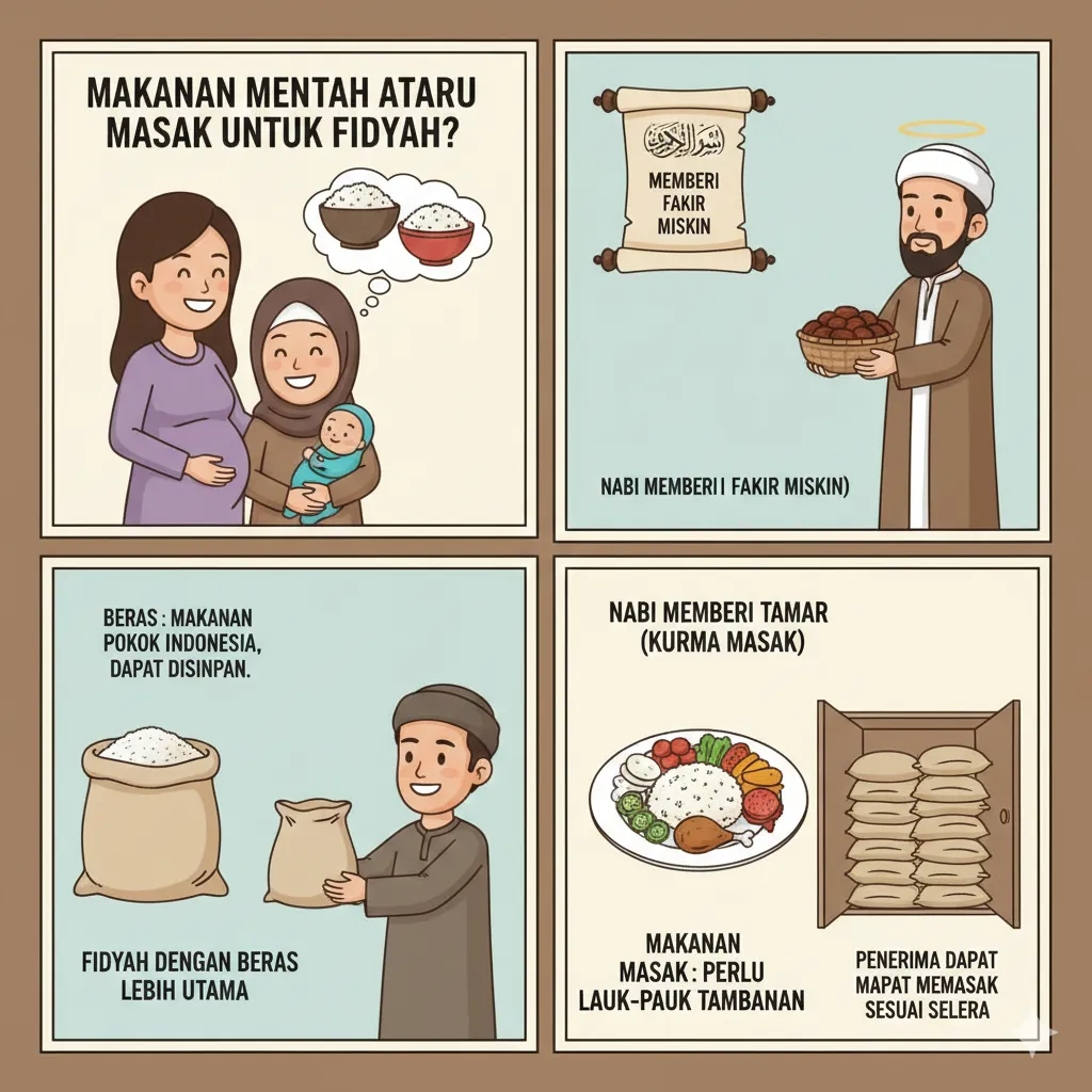 Fidyah Puasa: Pilihan Beras atau Makanan Siap Saji?
