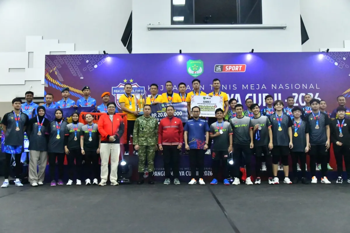 TNI AU Raih Juara Dua di Pangdam Jaya Cup II 2026