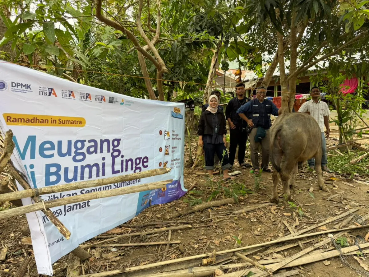 ITB Gelar Program Meugang di Desa Jamat, Aceh